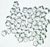 50 8mm Transparent Crystal Star Beads